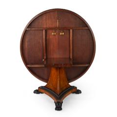 A Fine and Important Regency Pollard Oak and Ebony Centre Table - 4131747