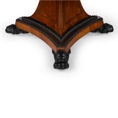 A Fine and Important Regency Pollard Oak and Ebony Centre Table - 4131750