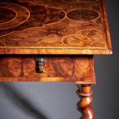 A Fine and Rare 17th Century Olive Oyster Table Circa 1680 1700  - 3873474