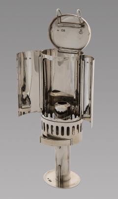 A Fine and Rare Silver Travel Lamp London 1864 - 993846