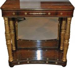 A First Quarter 19th Century French Empire Mahogany and Parcel Gilt Pier Table - 3400106