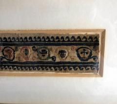 A Framed Antique Coptic Textile - 637347