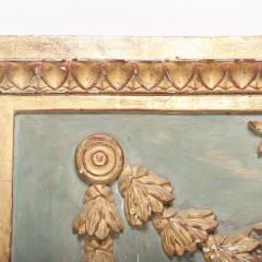 A French 18th Century Painted Gilt Trumeau Mirror - 3269463