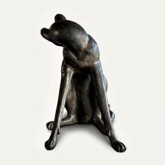 A French 1920s Egyptian Revival Bronze of a Cat - 3984823