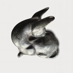 A French 1920s Egyptian Revival Bronze of a Cat - 3984827