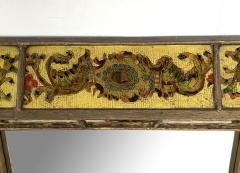 A French 1930s Verre glomis Rectangular Mirror - 3500392