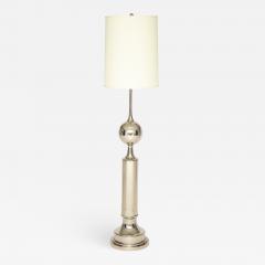 A French 40 s Floor Lamp Crafted on nickel metal  - 978018