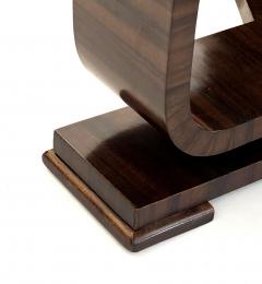 A French Art Deco Macassar Ebony Veneered Circular Side Table - 4392760