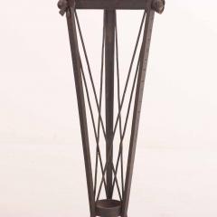 A French Art Deco Wrought Iron Plant Stand Pedestal C 1920  - 4345669