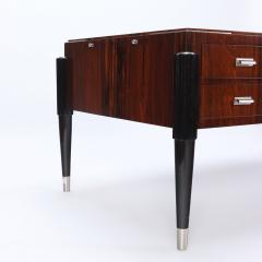 A French Art Deco style macassar ebony writing desk late 20th C - 2321484