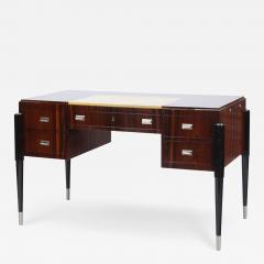 A French Art Deco style macassar ebony writing desk late 20th C - 2322755