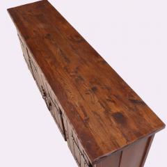 A French Brutalist Style Oak Sideboard C 1950  - 4249594