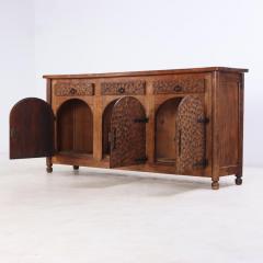 A French Brutalist style Gouje Sideboard C 1960  - 3724433