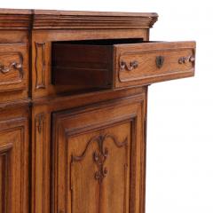 A French Carved Oak Buffet 18th C  - 4441115