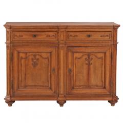 A French Carved Oak Buffet 18th C  - 4441307