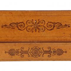 A French Charles X inlaid birdseye maple daybed C 1840  - 4311499