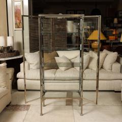 A French Deco Chrome Cabinet - 4558764