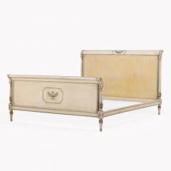 A French Directoire Style Painted and Carved Bed C 1920  - 4442006