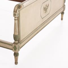 A French Directoire Style Painted and Carved Bed C 1920  - 4442011