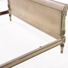 A French Directoire Style Painted and Carved Bed C 1920  - 4442014