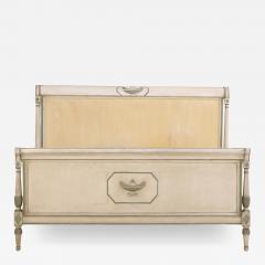 A French Directoire Style Painted and Carved Bed C 1920  - 4442044