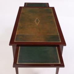 A French Directoire style Leather Top Mahogany Writing Desk C 1950  - 4338236