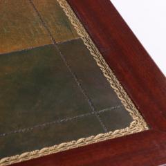 A French Directoire style Leather Top Mahogany Writing Desk C 1950  - 4338238