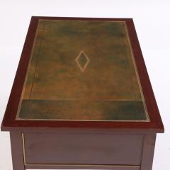 A French Directoire style Leather Top Mahogany Writing Desk C 1950  - 4338240