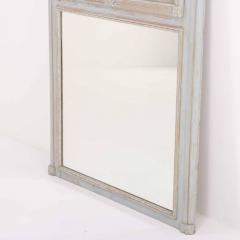 A French Directoire style Painted Trumeau Mirror C 1900  - 4020213