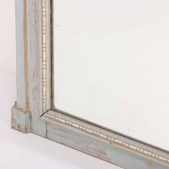 A French Directoire style Painted Trumeau Mirror C 1900  - 4020215