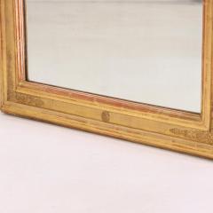 A French Empire style giltwood and gesso mirror C 1880  - 4292501