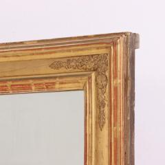 A French Empire style giltwood and gesso mirror C 1880  - 4292505