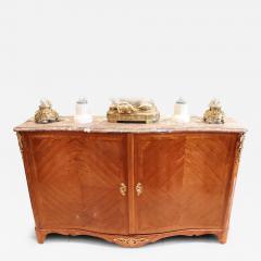 A French Flame Mahogany Side Cabinet Sideboard circa 1880 Stamped Durand - 4439432