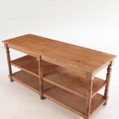 A French Florist Shop Wooden Table C 1940  - 3926469