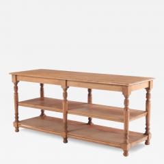 A French Florist Shop Wooden Table C 1940  - 3930674