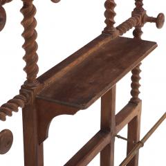 A French Gothic style Twisted Oak Hall Rack C 1870  - 4541054