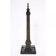 A French Grand Tour Bronze of the Place Vendome in Paris 19th Century - 1111021