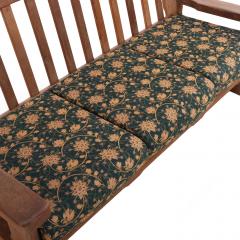 A French Heavy Oak Brutalist style Open Arm Sofa Frame C 1960  - 4648877