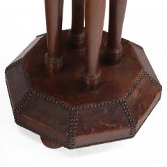A French Leather Clad End Table C 1935  - 4417784