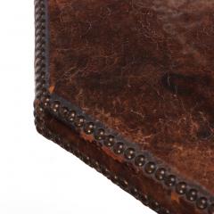 A French Leather Clad End Table C 1935  - 4417785