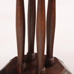 A French Leather Clad End Table C 1935  - 4417786