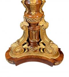 A French Louis XV Style Ormolu Mounted Marquetry Circular Center Table - 3686867