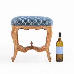 A French Louis XV style Giltwood Stool C 1900  - 4271122