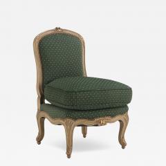 A French Louis XV style Painted Boudoir Chair C 1920  - 4379882