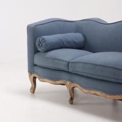 A French Louis XV style painted and carved sofa circa 1900  - 3512447
