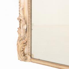 A French Louis XV style painted and gilt mirror 19th C  - 4211568