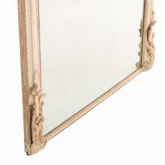 A French Louis XV style painted and gilt mirror 19th C  - 4211571