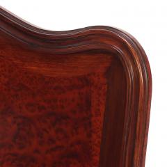 A French Louis XV style walnut and burl walnut full size bed C 1900  - 4469120