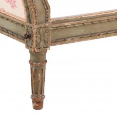 A French Louis XVI Style Painted Full Size Bed C 1920  - 4385307