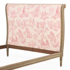 A French Louis XVI Style Painted Full Size Bed C 1920  - 4385310
